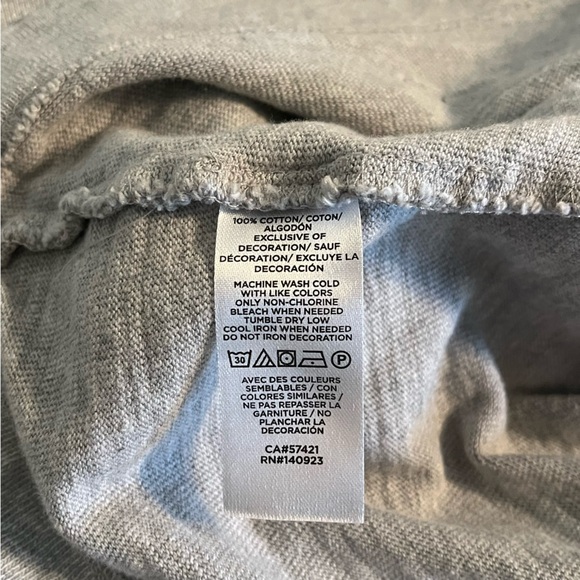 LOFT polka dot mockneck sweatshirt, M - Picture 4 of 4